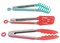 Handy Housewares 3pc Cooking Tongs Set, Slotted Turner Tongs, Food Tongs and Pasta Server